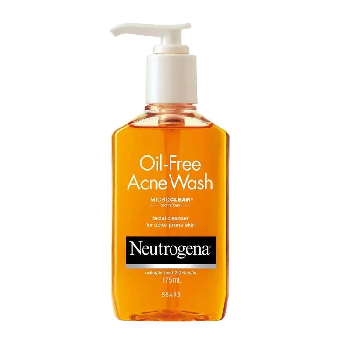 Neutrogena Oil-Free Acne Wash, 175 ml-1.webp